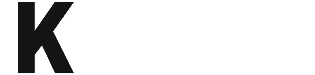 Puhelinliittymä ja sähkösopimus kilpailutussivu Komparra logo valkoisella. Logossa on neliä jossa on K kirjain sisällä mustalla. Vieressä lukee komparra.