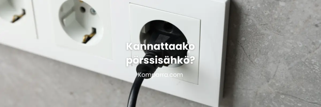 Kannattaako pörssisähkö 2026?