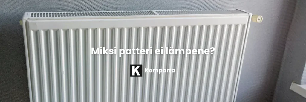 Miksi patteri ei lämpene?