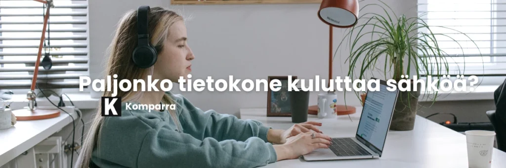 Paljonko tietokone kuluttaa sähköä?