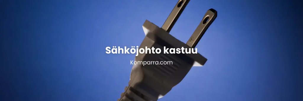 Mitä jos sähköjohto kastuu?