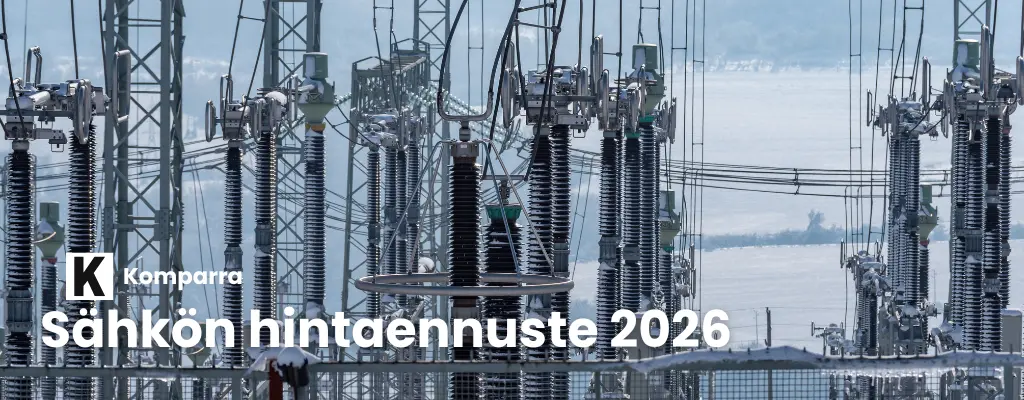 Sähkön hintaennuste 2026.